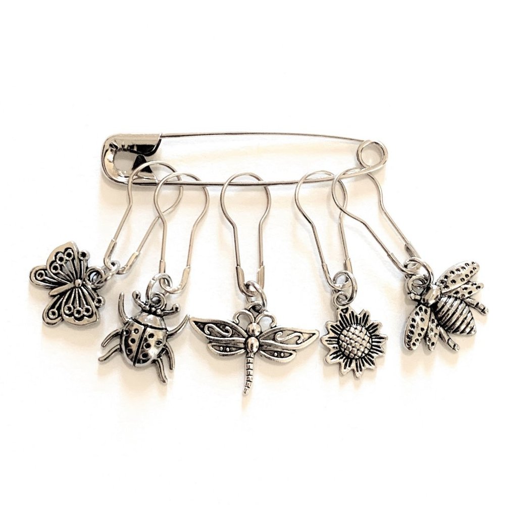 Stitch Markers Knitting Crochet Gifts Knitters Metal Stitch Marker Set